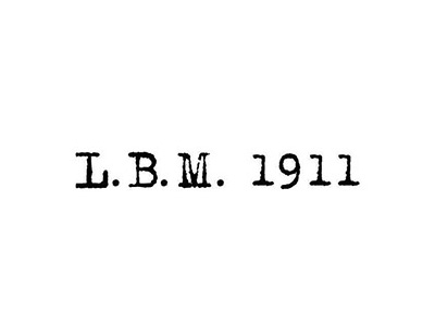 Logo LBM 1911